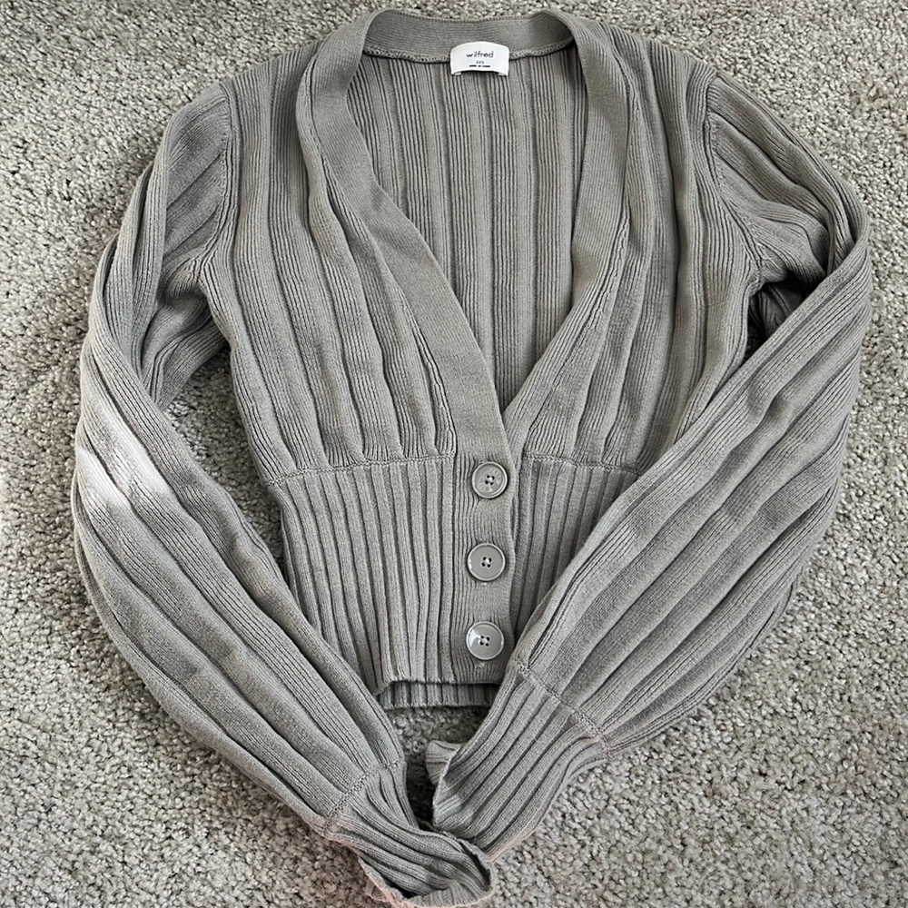 Aritzia cropped sweater
